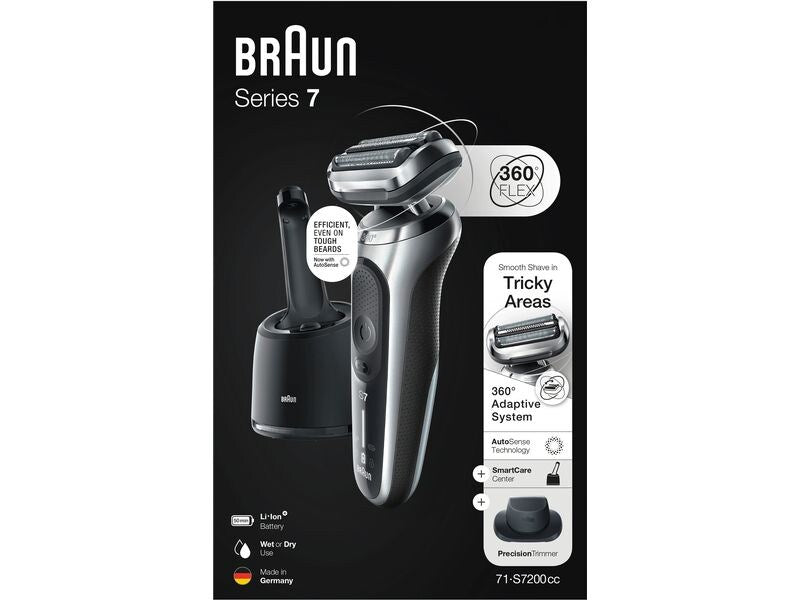 Braun Rasoir pour hommes Series 7 71 - S7200cc avec station de nettoyage - ABPM