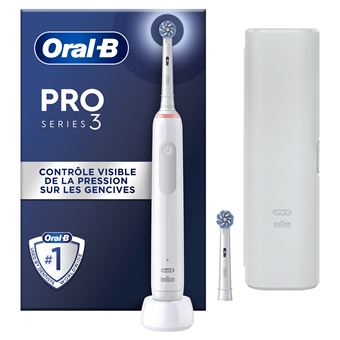 Brosse à dents électrique Oral - B Pro 3500 Sensitive Blanc - ABPM