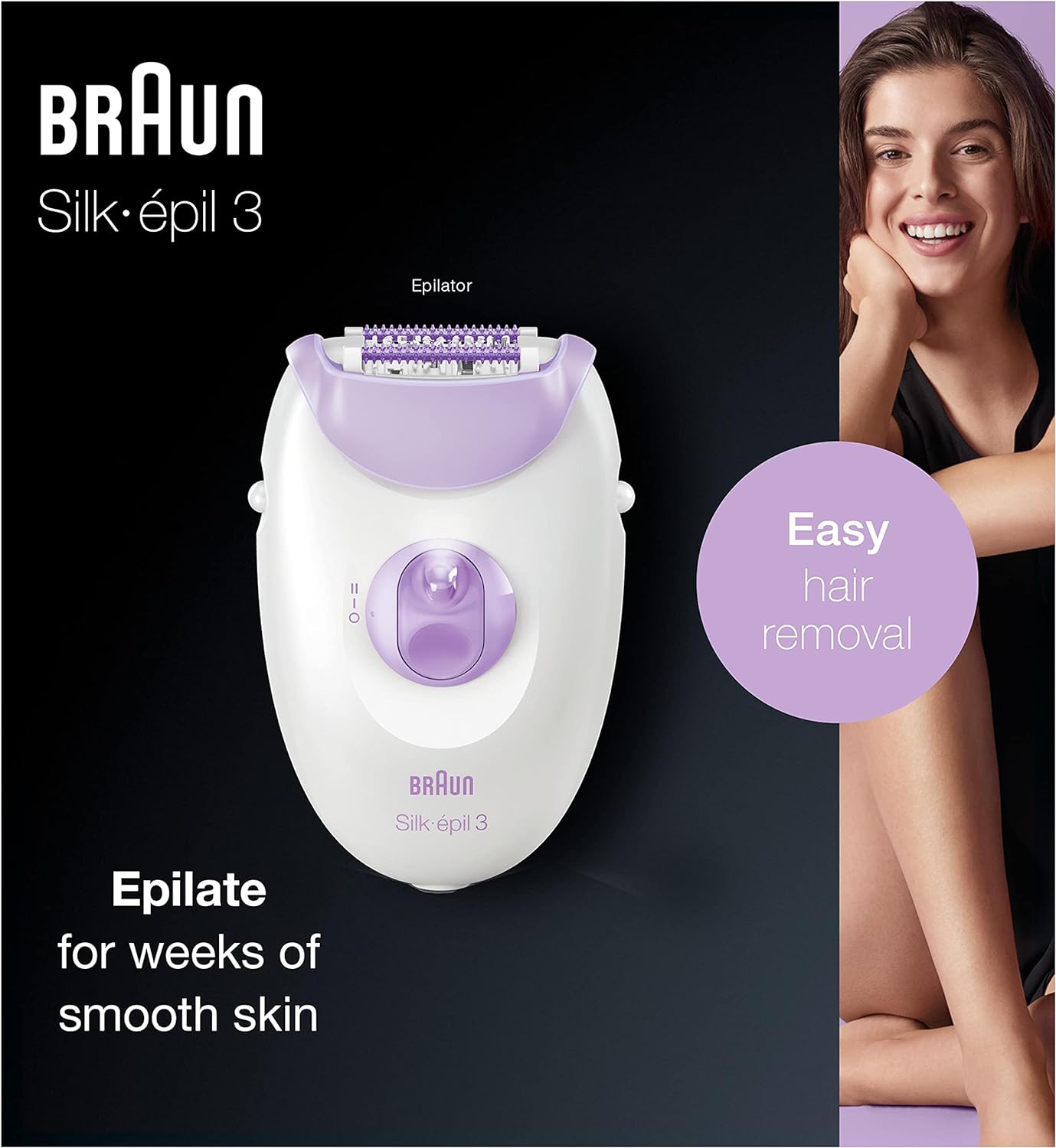 Épilateur Électrique Femme Braun Silk - épil 3 3 - 170 - ABPM