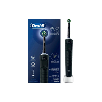 Oral - b Vitality Pro Adulte Brosse À Dents Rotative Noir - ABPM