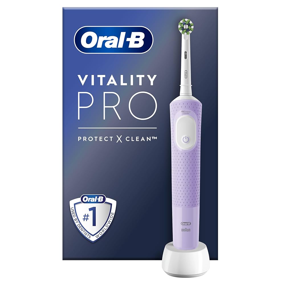 Oral - b Vitality Pro Adulte Brosse À Dents Rotative Noir - ABPM