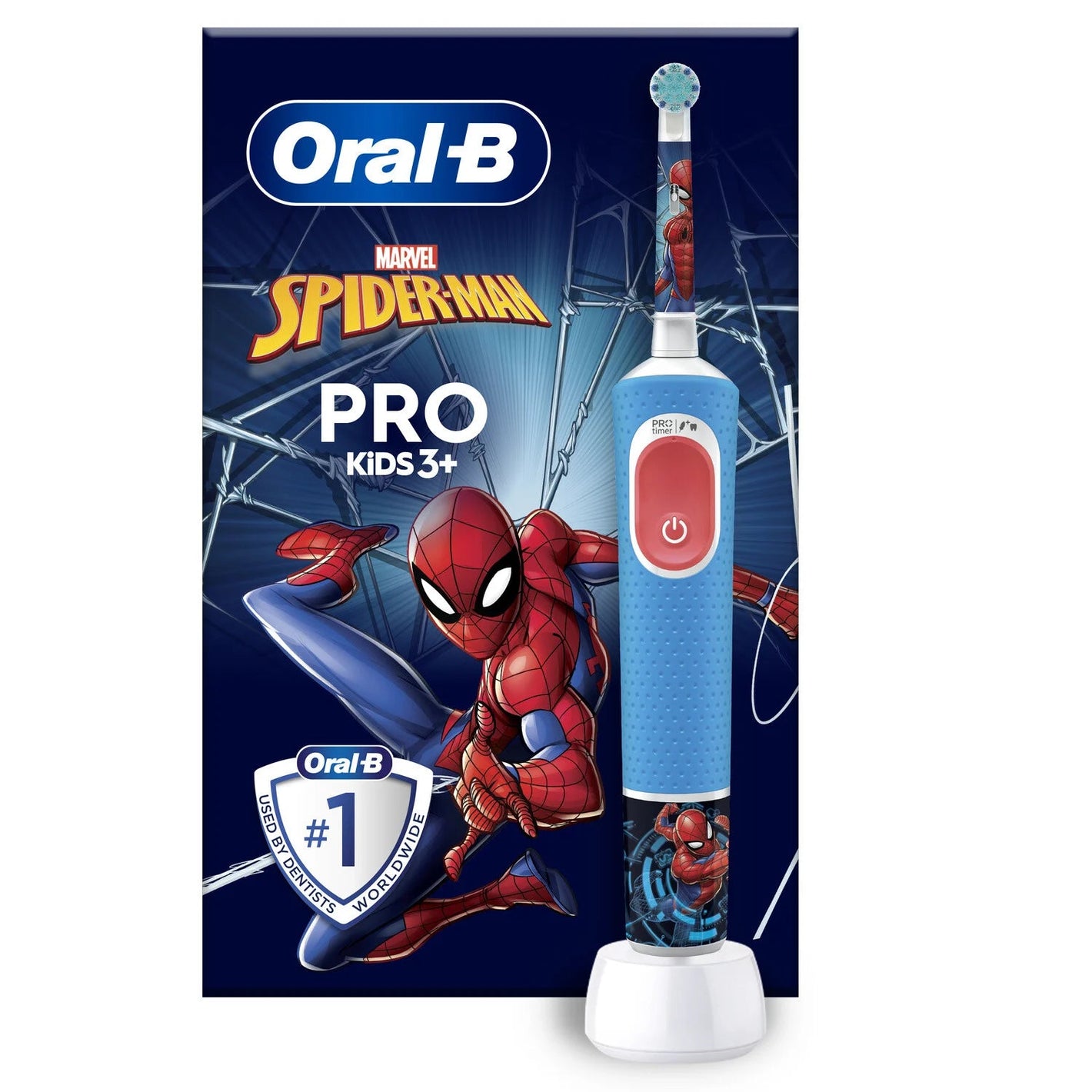 Brosse à dents électrique Oral-B Pro Kids Spiderman - ABPM