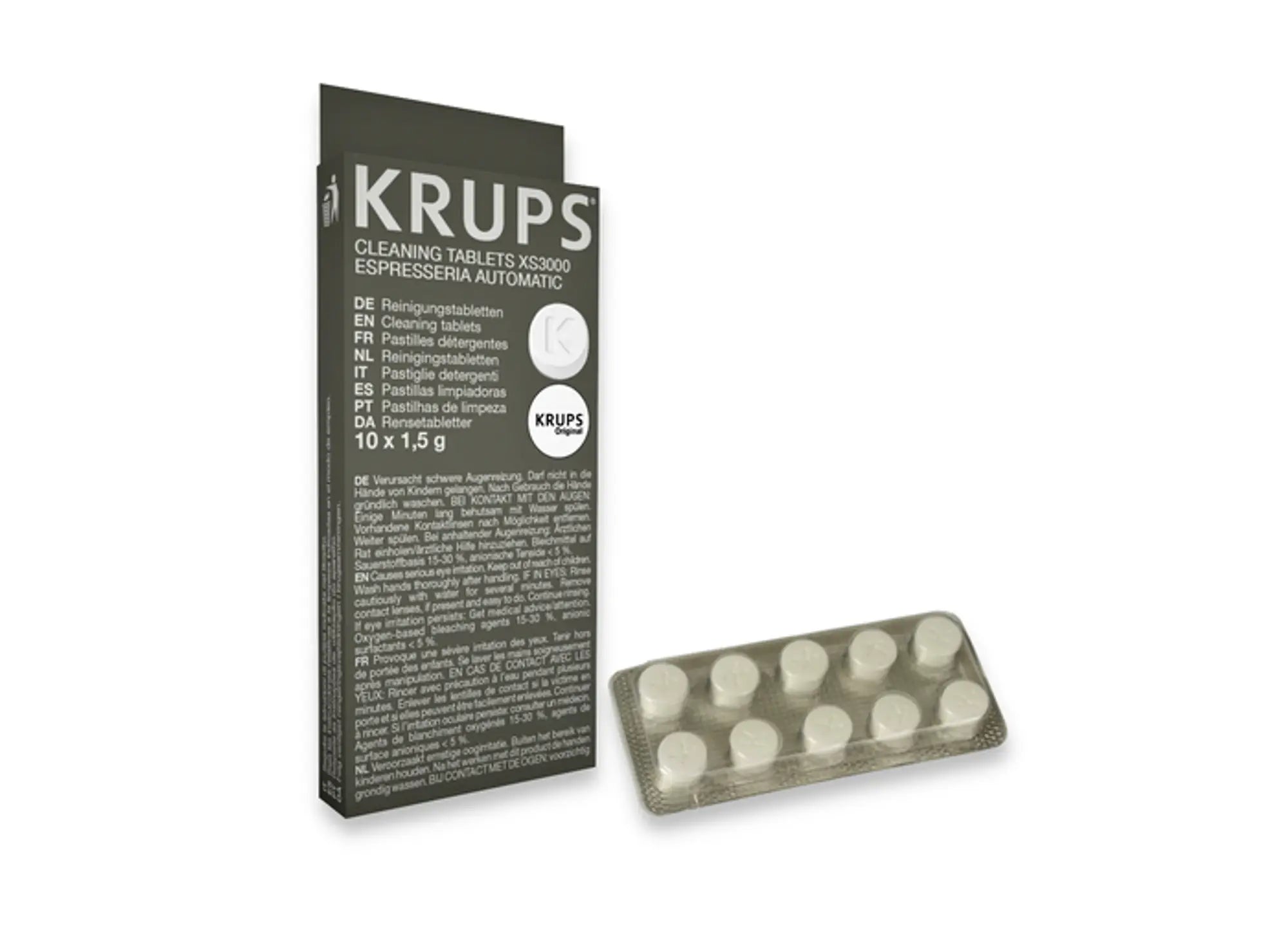 Pastilles de nettoyage Krups xs300010 - Petit électro-ménager